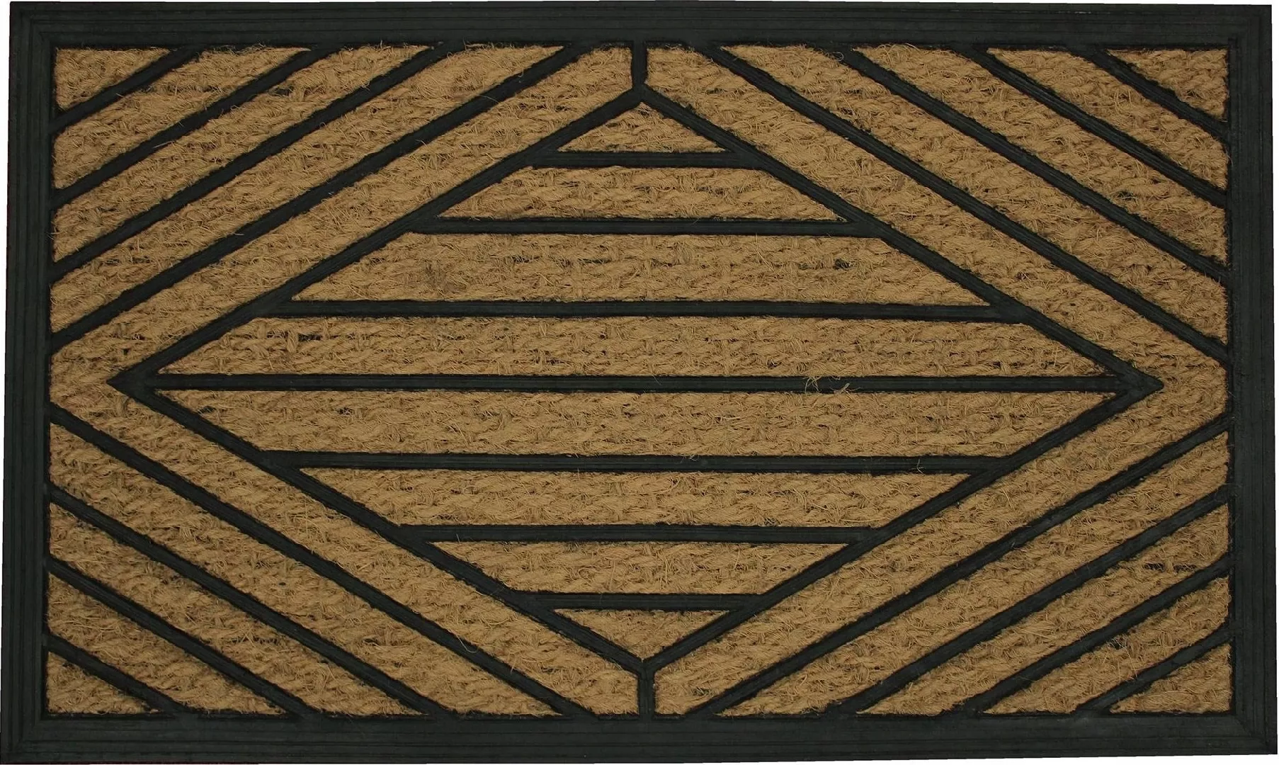 Douceur d`Interieur Rectangular doormat with coconut